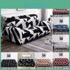 Luxurious Stretch Sofa Covers For 1/2/3/4 Seater Protection In Elegant Black And Red