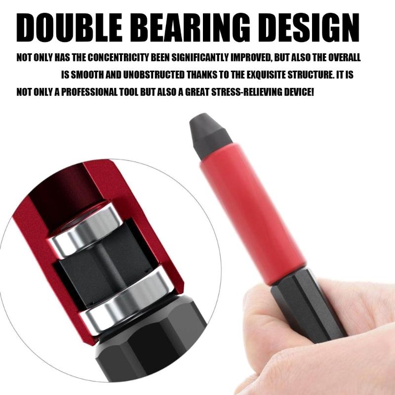 Precisions Double Bearing Hand Drill Tool For Model Making With Antislip Design And Strong Steel Bits