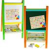 Double-sided Magnetic Chalk Board Wooden Easel