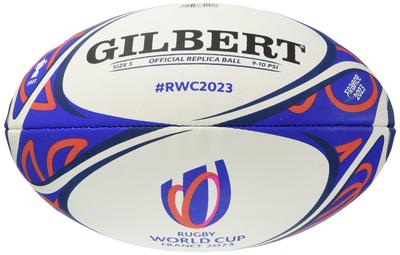 Gilbert 2023 Rugby World Cup Replica Size RWC2023 Rugby Ball Ball, 5, GB-9011