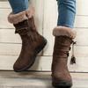 Snow boots women's new women's shoes winter velvet thickened thick-soled high-top short boots cotton shoes
