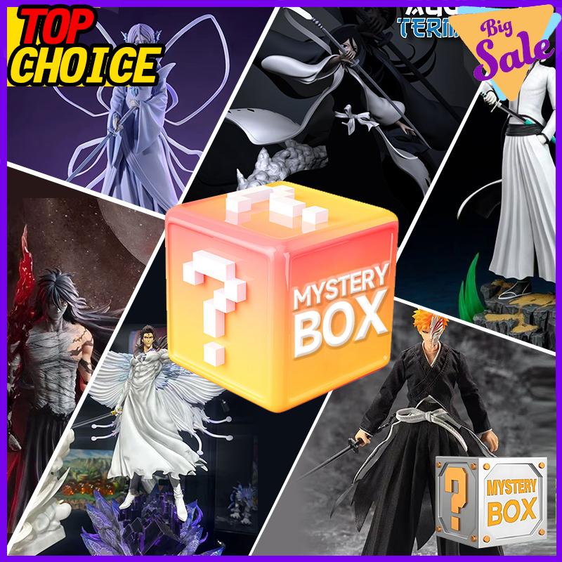 Bleach Anime Mystery Box 12 Pieces Action Model Set Ichigo Kurosaki Bankai Form Rukia Kuchiki Captain Toshiro Hitsugaya Hollow