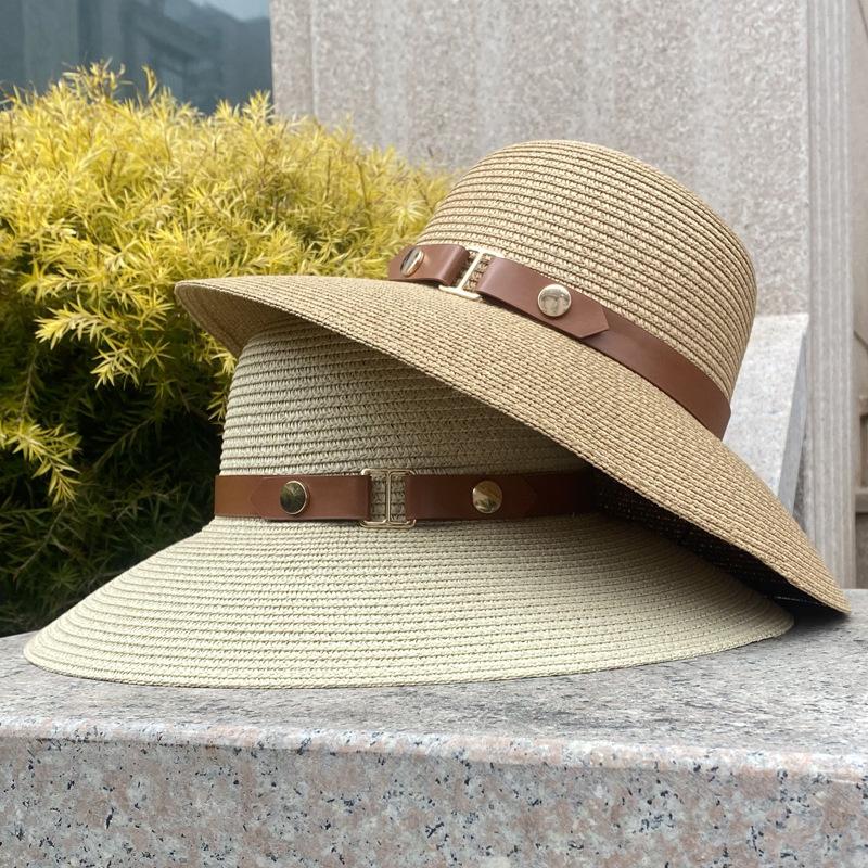 Straw Hat Female Sunshade Summer Vacation Beach Hat Sun Hat Large Brim Sun Protection