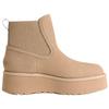 UGG Cityfunc Rindspaltleder Slipper Bequeme Chelsea Boots 5,1 cm Damenstiefel Senf 1173258-MDSD