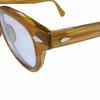 Excellent MOSCOT Sunglasses LEMTOSH Eyewear Clear Brown Mens Used
