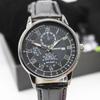 3pcs Set Sports Watches Outdoor Sunglasses Cartera Coach Wallet Portable Leather Men's Casual Sports Watch for Outdoor Sports