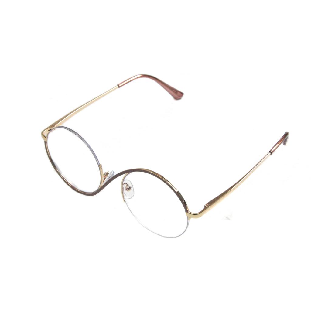 Fuji MINORS ANDRO Round Fashion Glasses ACES1005 [meSmart] (Mt. Eyewear) Sunglasses, (Pink Clear)