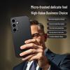 Samsung S25 Ultra Matné pouzdro z uhlíkových vláken s ochranou proti pádu pro objektiv S24 FE