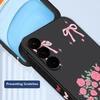 Vintage Flower Butterfly Case For Samsung Galaxy A56 A17 A26 A16 A36 A55 A54 A53 A15 S24 S25 FE S25 S22 S23 Ultra Plus Lanyard Soft Cover