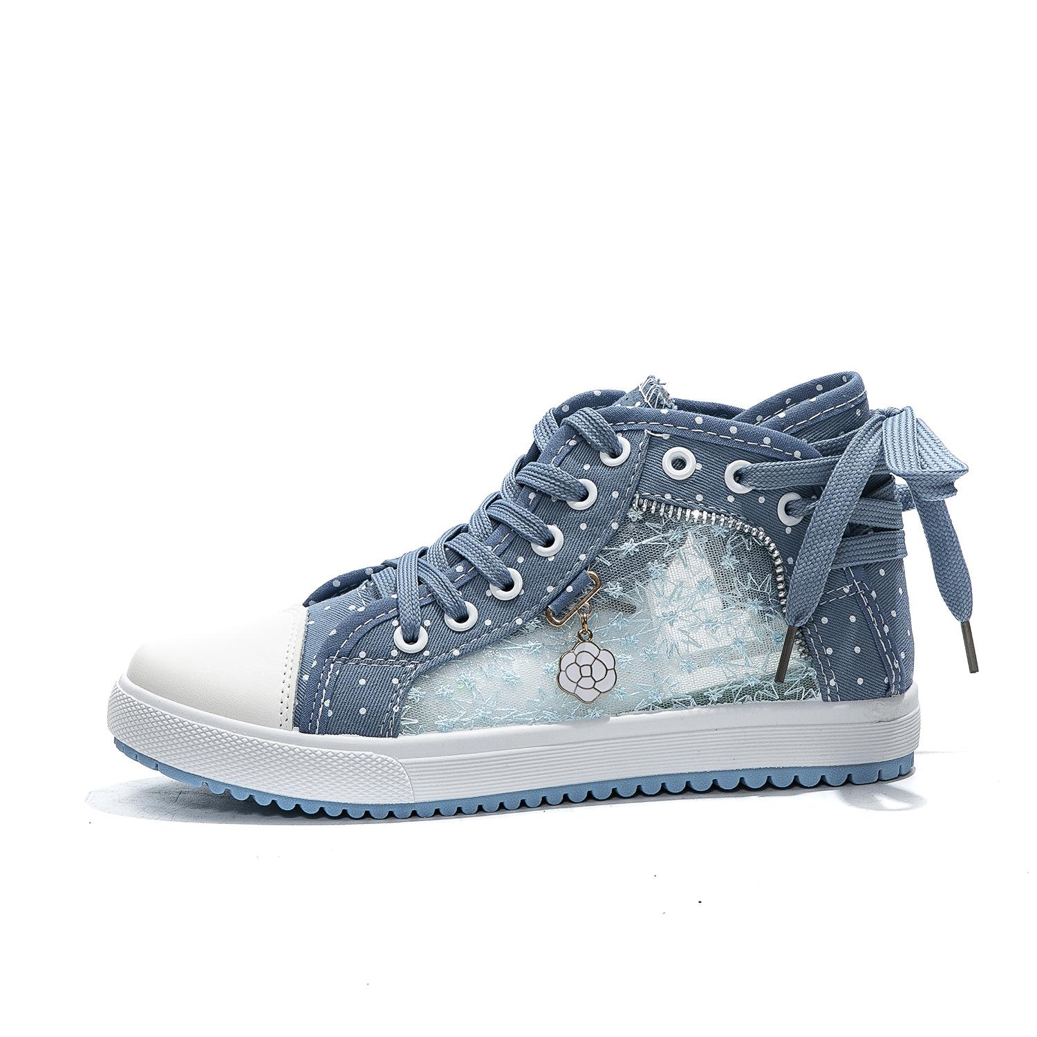 

Кружева сетчатые дышащие высокие туфли женские корейские сотни повседневные спортивные туфли для сноуборда 40