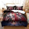 Cool Trinity Seven 3PCS Bedding Set Anime Girls Character Print Soft Microfiber Duvet Cover Pillowcase Bedroom Decor