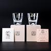 Tajima Glass Fuji Mini Rocks Glass X Fuji Mini Sakura Rocks Glass Pair Set Winner of the Japan Tourism Grand Prix Perfect for 60th and Other Made In