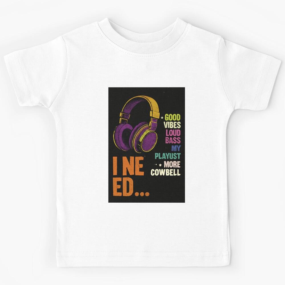 Retro 80s Music Lover s Checklist Vintage Graphic Kids T-Shirt 160