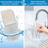Dog Water Fountain Filter Replacement 6/12Pack Rectangle Carbon Filters for Large Capacity Automatic Pet Fountain
