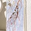 White Marble Anti-Fall Transparent Case for iPhone 14-17 Pro Max Series