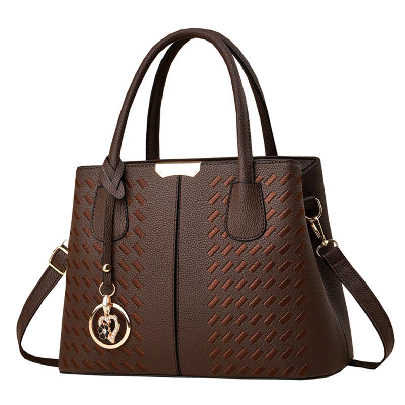 Lüks Çanta Kadın Çanta Tasarımcısı Kaliteli Bayanlar Omuz Çantaları Yüksek Kapasiteli PU Deri Tote Çanta Kadın Crossbody Çanta