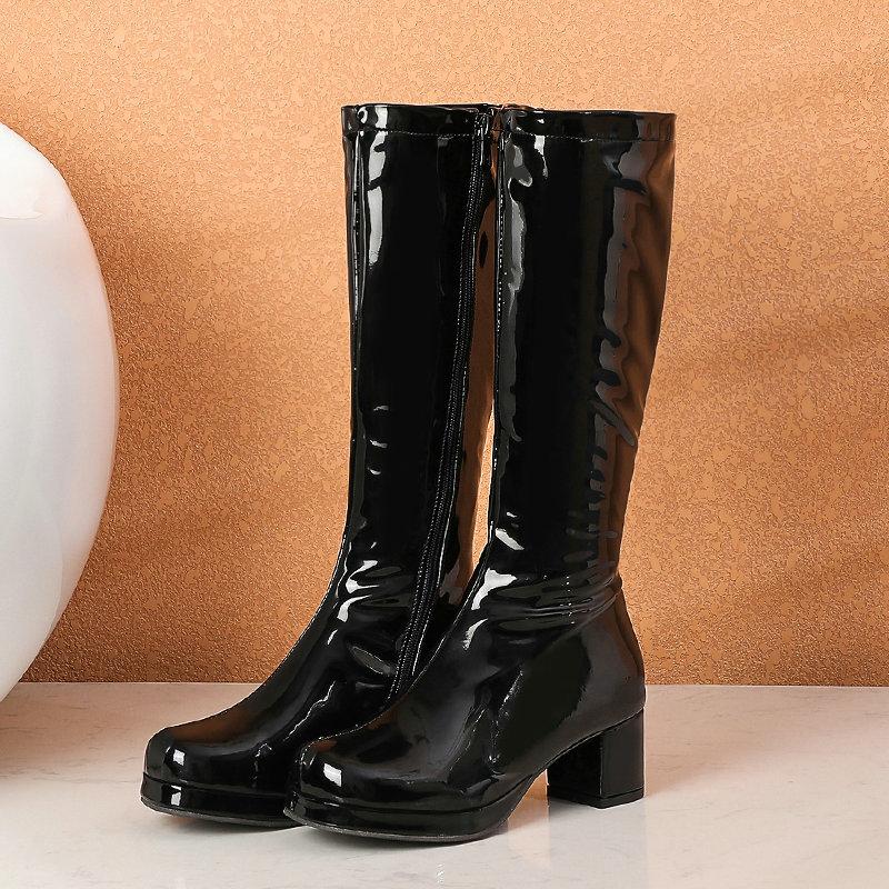 Botas clásicas de piel auténtica para Mujer, Botines de cuero Punk, \u003d |  Linio Perú - GE582FA16J6E7LPE