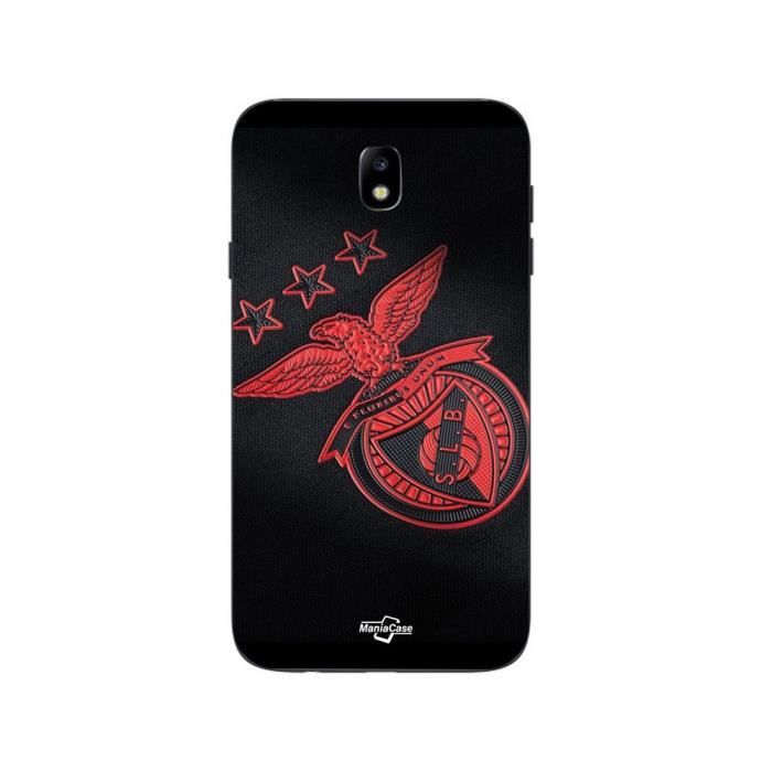 Coque Samsung Galaxy j7 2018 SLB BENFICA FOND NOIR Maniacase