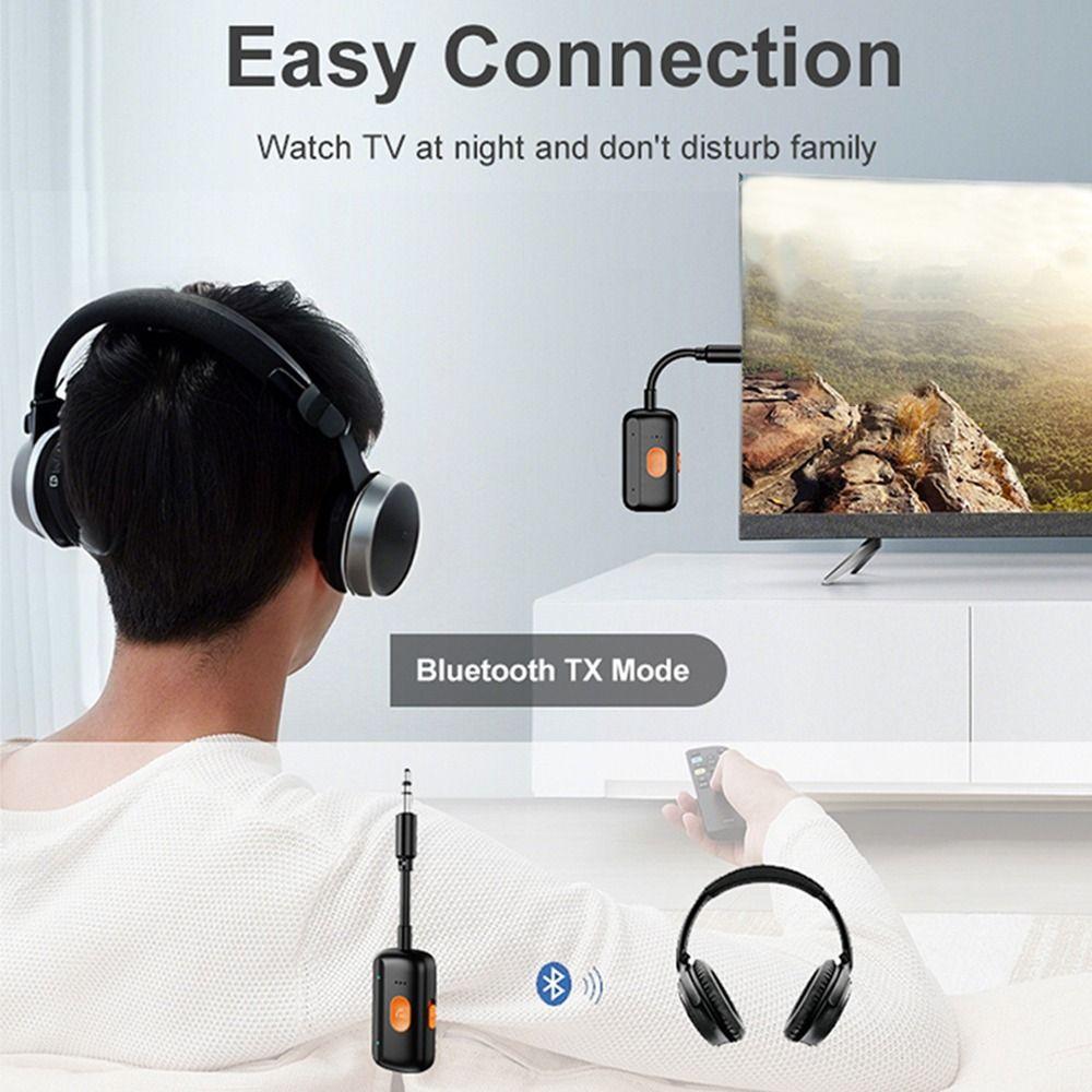 2 in 1 Mini Wireless Audio Receiver Portable Bluetooth Wireless Adapter PC Headphone