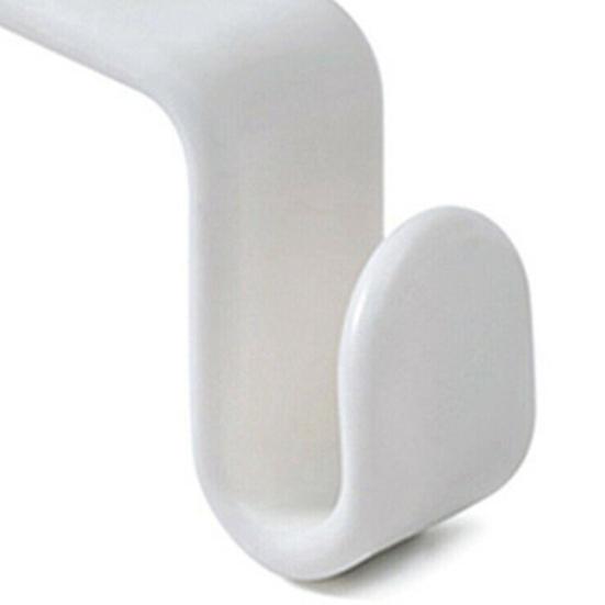 50Pcs Clothes Hooks Burr-free Space Saving Multifunctional Coat Hanger Connectors Tool for Wardrobe