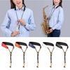 Universal Shoulder Harness Padded Leather Sax Neck Strap Sax Accessories