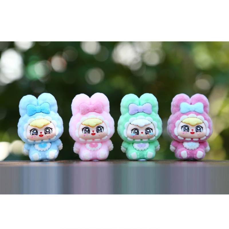 Cartoon Bunny Ears Girl Plush Collectible Toy With Interactive Features For Kids And Collectors