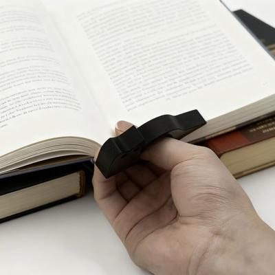 Katzen Daumen Buchhalter Kunststoff Seitenhalter für Freihändiges Lesen Tragbarer Lesezeichen Geschenk für Buchliebhaber Lese Ständer Zubehör