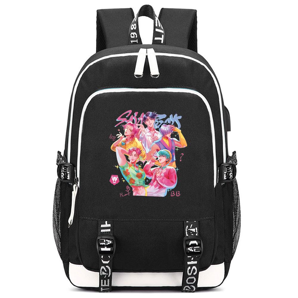 Anime Cute K-Pop Demon Hunters Printed Large Capacity Backpack for Teenger Student Girl Boy Schoolbag Bookbag Kid Gift Women Waterproof Travel Bag