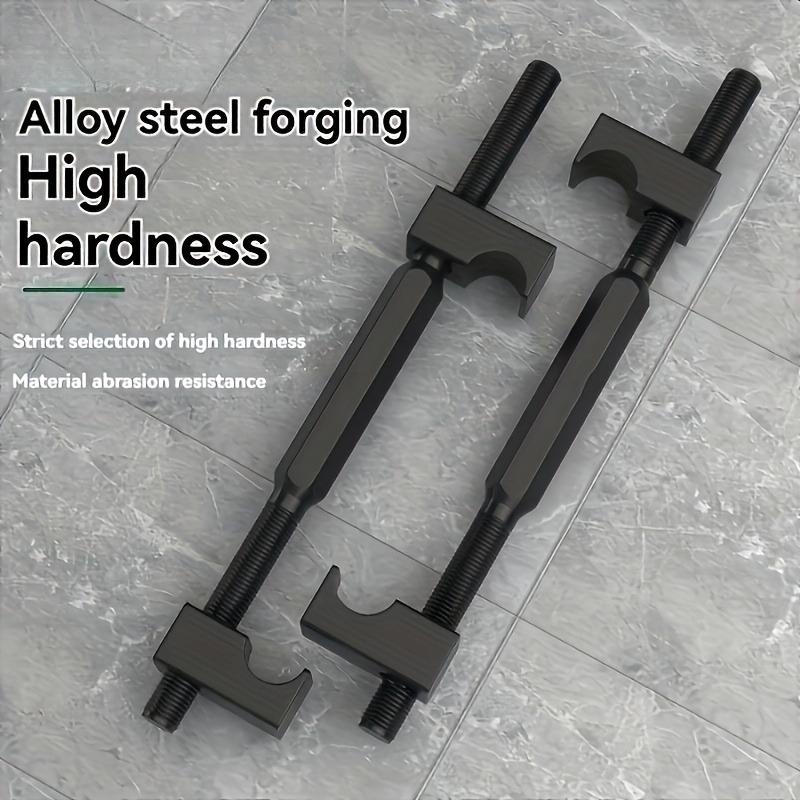 2Pcs Heavy Motorcycle Car Spring Compression Tool, Heavy Spring Compressor for Vehicle Maintenance Removal/installation Spring
