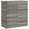 Garden Cushion Box, PE Rattan, 100X49X103.5Cm, Grey