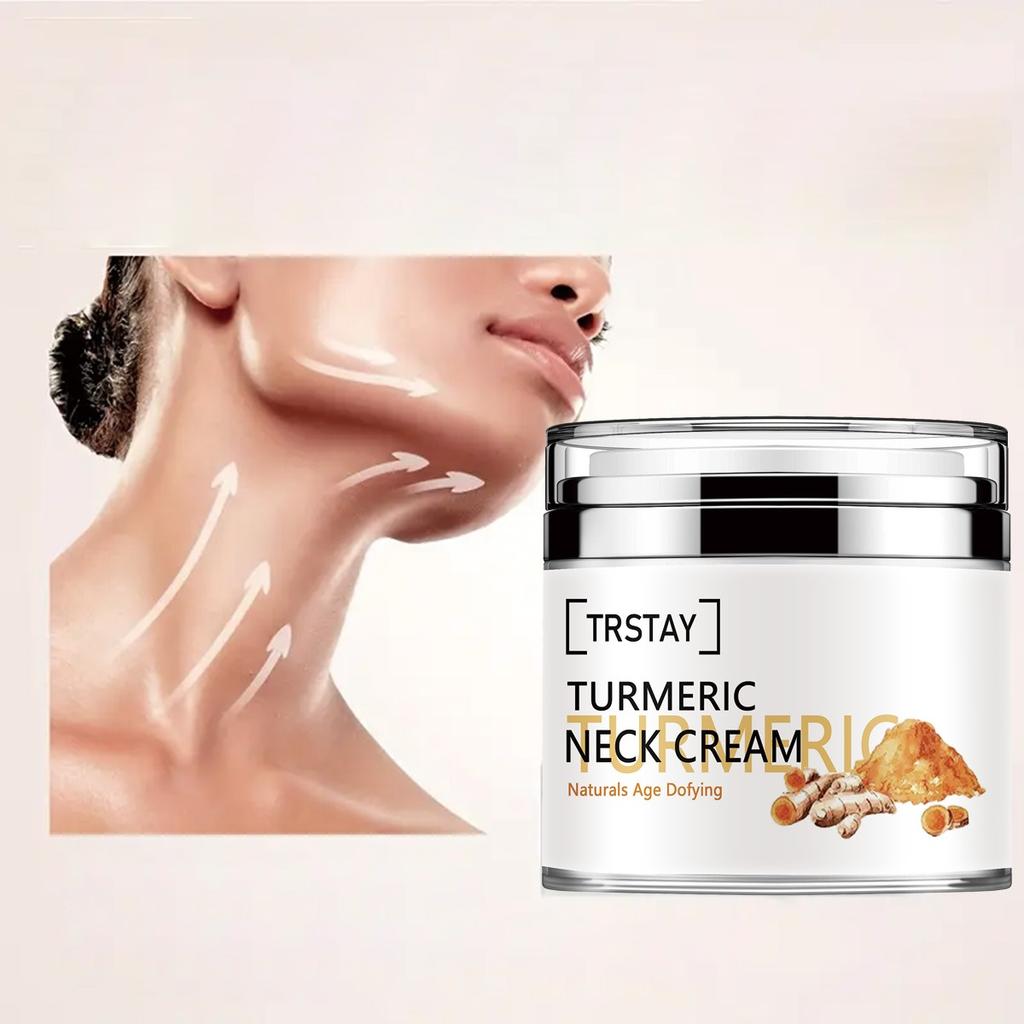 High-performance moisturizing neck cream repairs, soothes and hydrates and smooths the skin