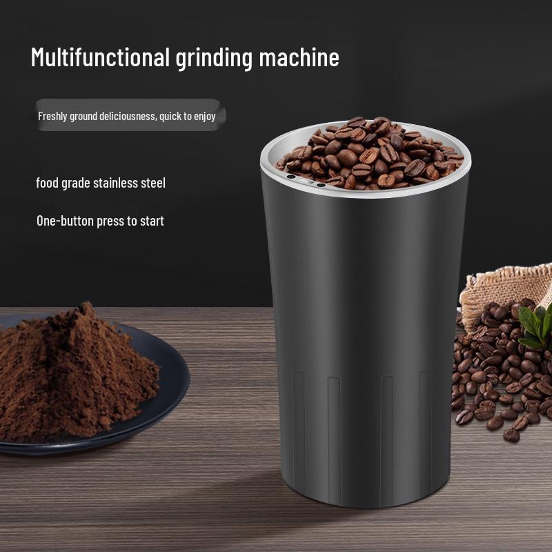 Krusher 110V Coffee Grinder: Fine Grinder for Grains, Cereals, and Medicinal Materials.