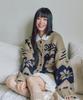 LMR Schannony Heavy Nordic Cardigan Beige