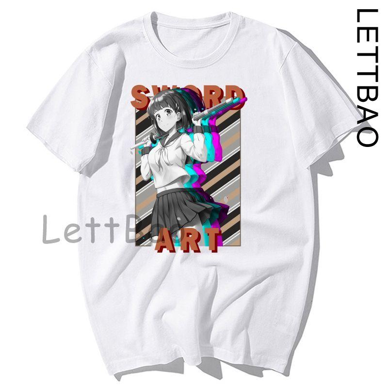 Arrival Sword Art Online T Shirt For Men Japanese Anime T Shirt S 3Xl