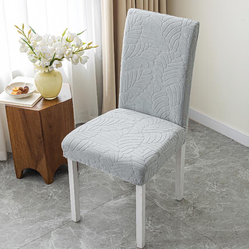 New Thickened Chair Cover Cushion Set Dining Table Backrest Integrated Chair Cover Fabric Anti-fouling and Dustproof