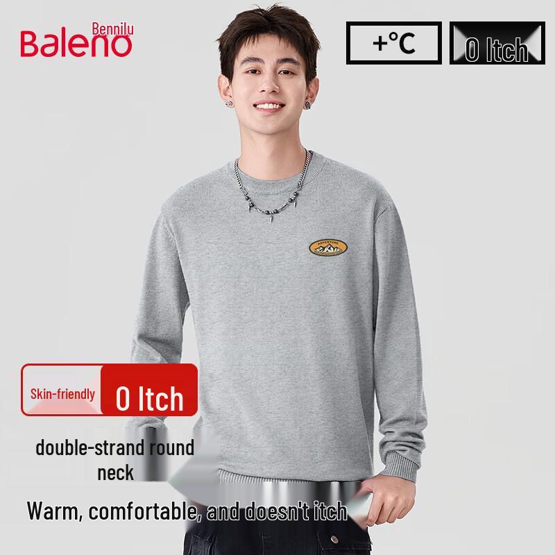 

Baleno Men s Crew Neck Knit Sweater XL