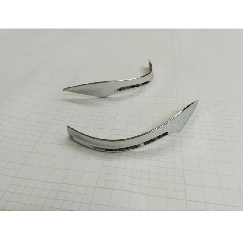 For Honda Odyssey 2015 2016 2017 2018    ABS Chrome Side Rearview Mirror Strip Trim Car Accessories Eyebrow Frame
