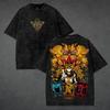 Vintage Monster Card Anime Washed Shirt, Anime Lover Shirt Gift
