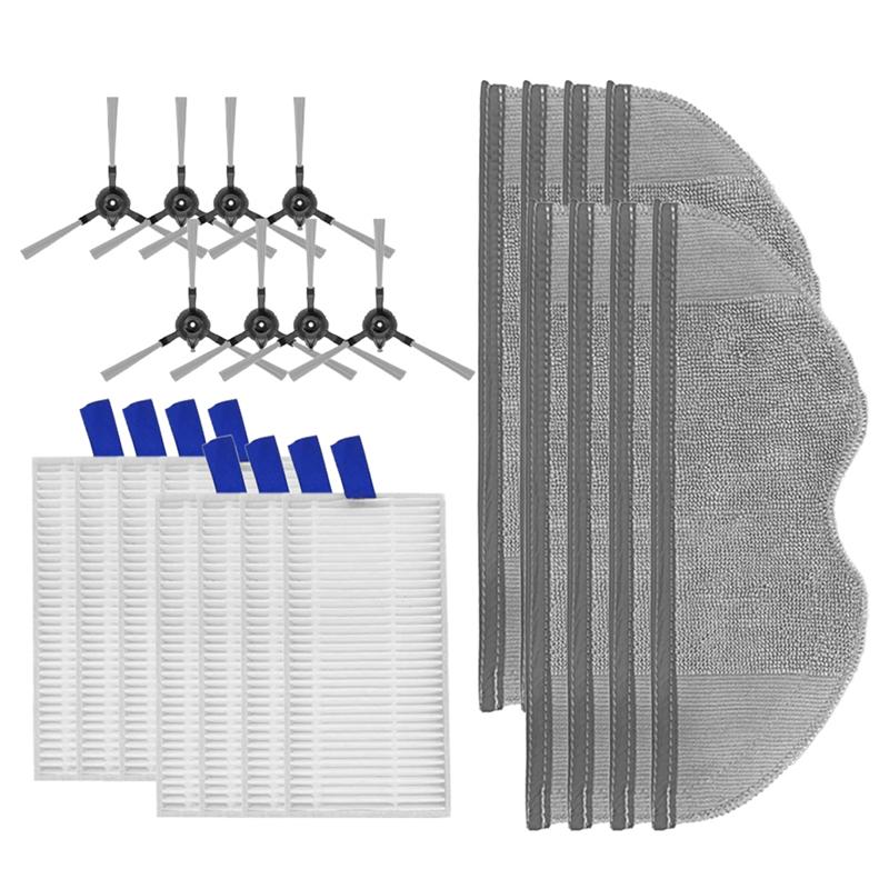 

A65T-For Xiaomi Robot Vacuum E5 / C108 Replacement Side Brush HEPA Filter Mop Pads Spare Parts Accessories