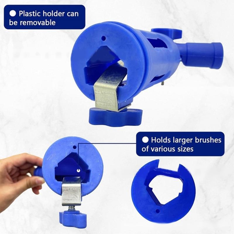 Multiple Angle Painting Tool Paint Brush Extender For Wall And Ceiling Extendable Brush Holder Reduces Arm Fatigue