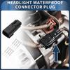 INFINAUTO 8 Pin Headlight Waterproof Connector Plug 1.5mm Series Female Wire Terminal Connector for