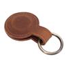 Clip Magnético para Sombrero para Viaje en Bolso Manos Libres Cuero PU Imán Fuerte Soporte Clip para Sombrero Forma Redonda Marrón