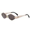 Occhiali da Sole Full Frame Forma Irregolare Donna Occhiali da Sole Oro Rosa 4S254CMLB-35RS