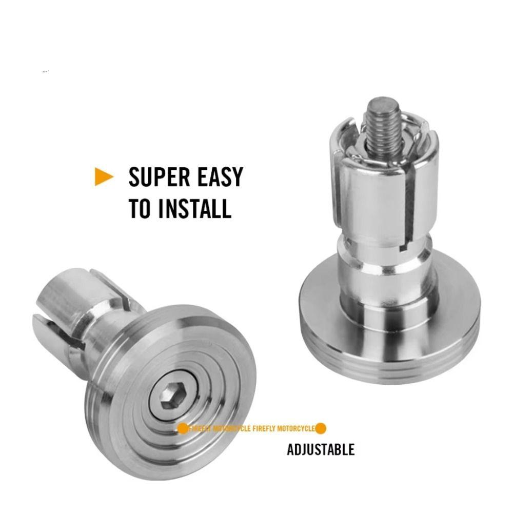 Shock-absorbing Motorcycle Handlebar End Plugs Motorcycle Grips Ends Handlebar Protection