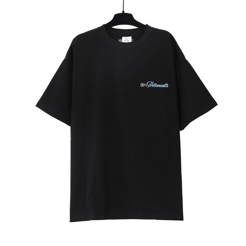 Unisex Oversized Cotton T-Shirt With Bold Letter Print Vintage Washed Loose Fit Casual Tee