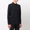 EMPORIO ARMANI Longsleeved Logo-print Polo Shirt 8N1FB5-1JPTZ-0920