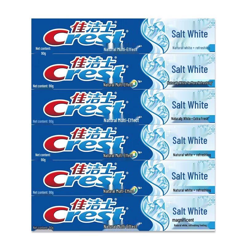 Crest Multi-Effect Salt White Toothpaste