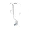 Narrow Trash Can Toilet Brush Set Bathroom Plastic Waste Bin Dustbin Kitchen Garbage Bucket Trash Bin Household Cleaning Tools