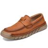 38-46 Handmade Leather Men Shoes Casual Split Leather Shoes Men Loafers Comfort Walking Driving Shoes Moccasins Men Flats Shoes