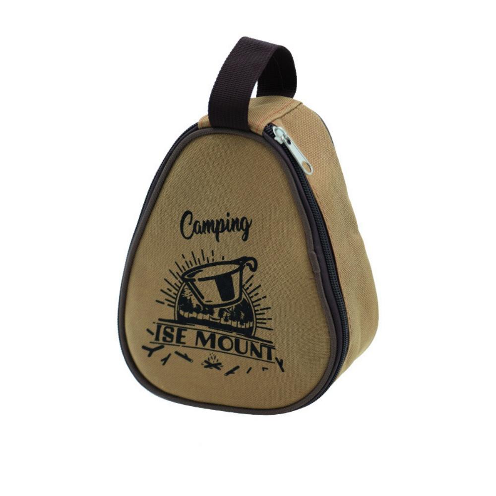 Camping Bowl Storage Bag Oxford Waterproof Tableware Cups Carrying Case Organizer Outdoor Camping Travel Barbecue Picnic Pouch